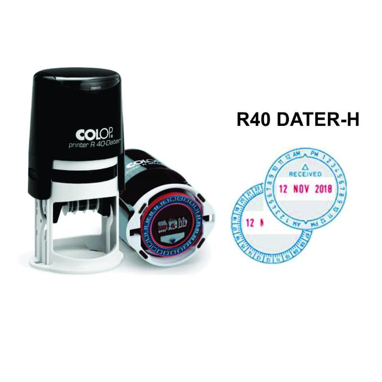 R40 Dater Stamp with Date and Time