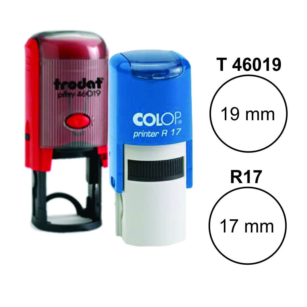 R17 Round Stamp