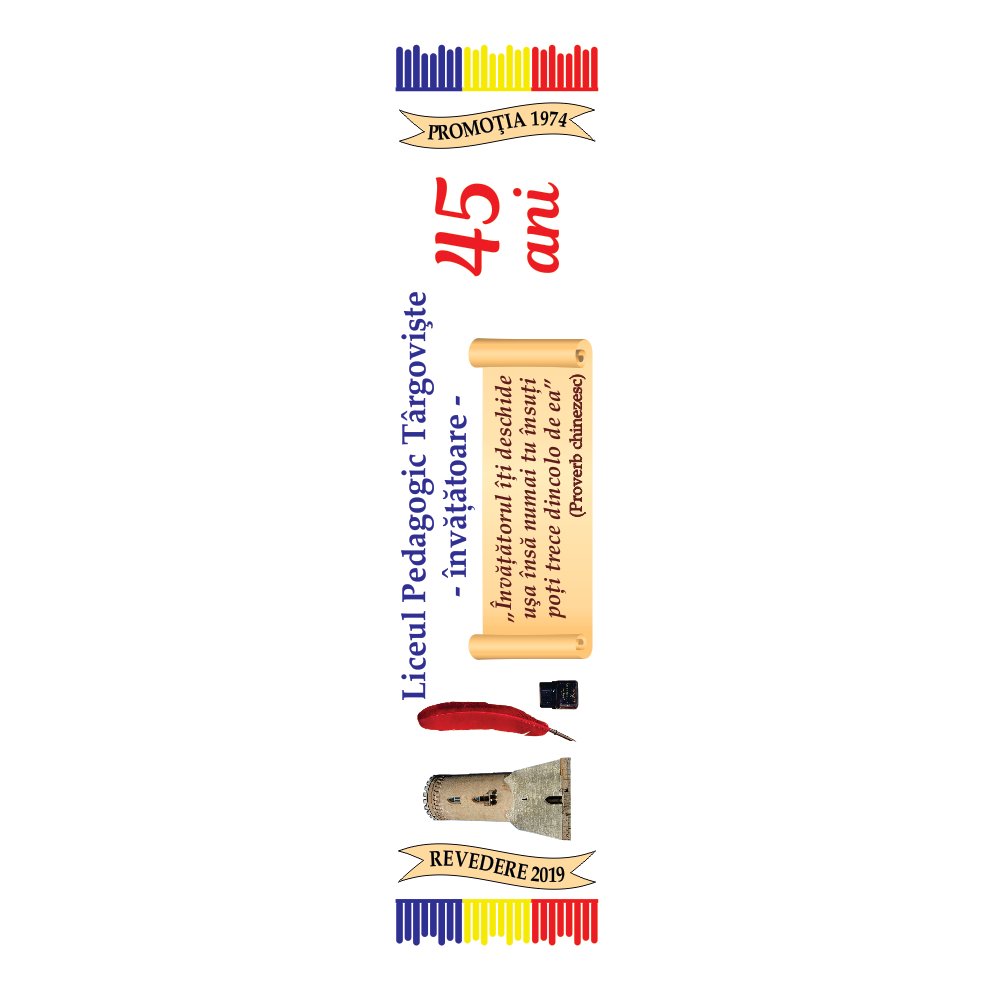 Semn de carte pe plastic transparent