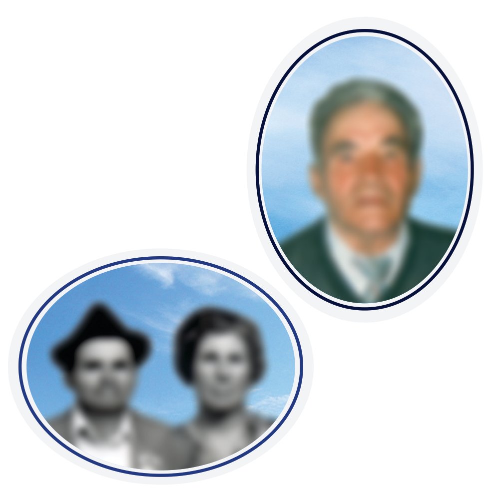 Plăcuță memorială din plastic alb, print UV