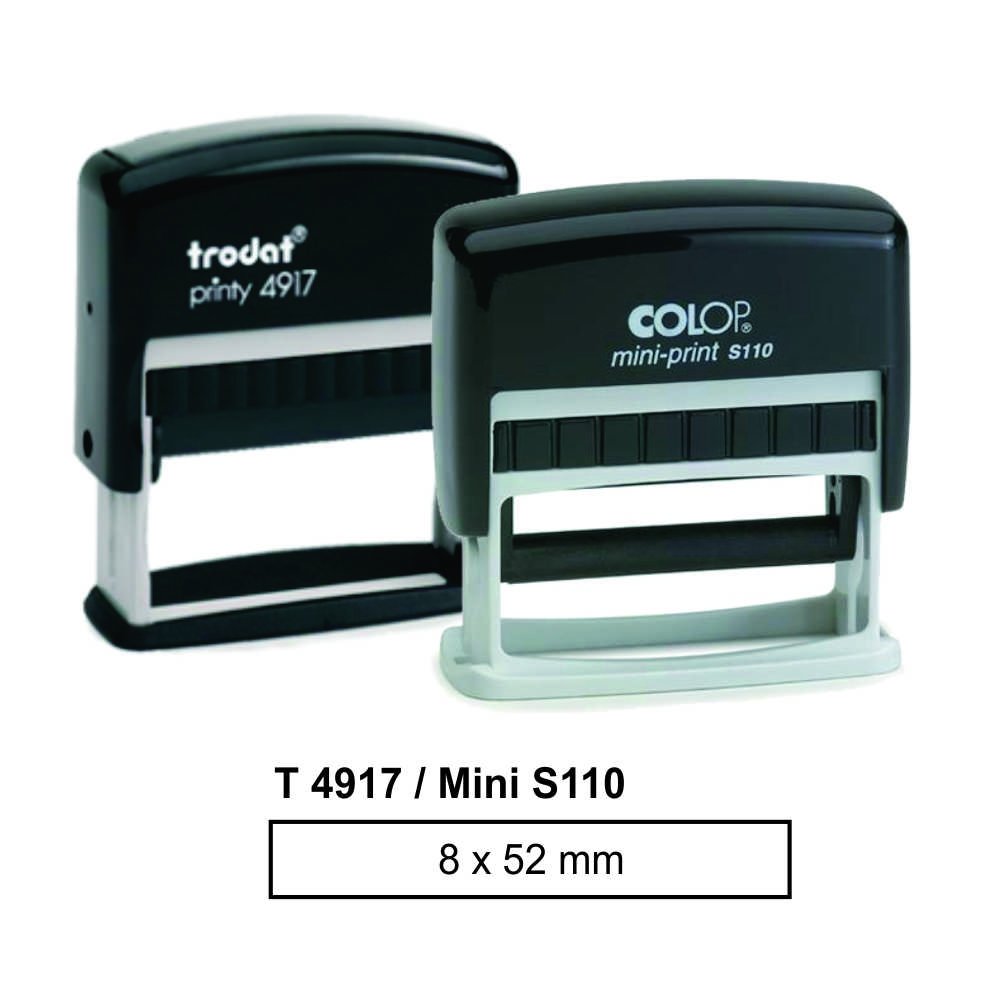 Mini S110/T4917 Rectangular Stamp