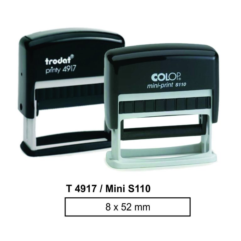 Mini S110/T4917 Rectangular Stamp