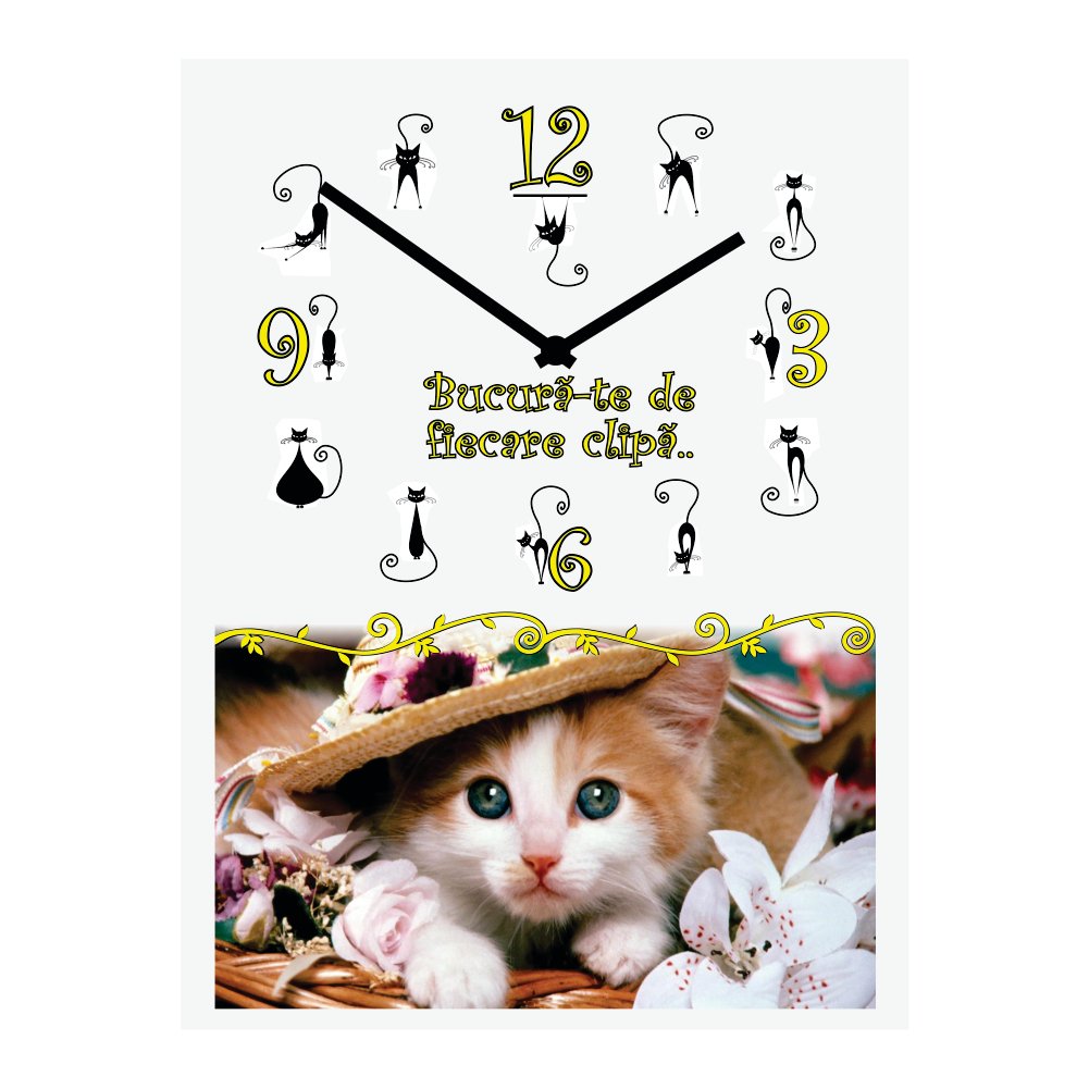 Wall Clock Personalized by UV Printing
