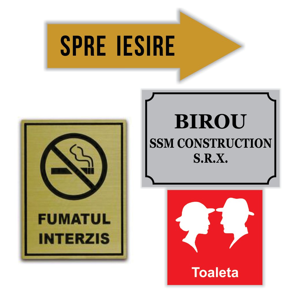 Signage Plates