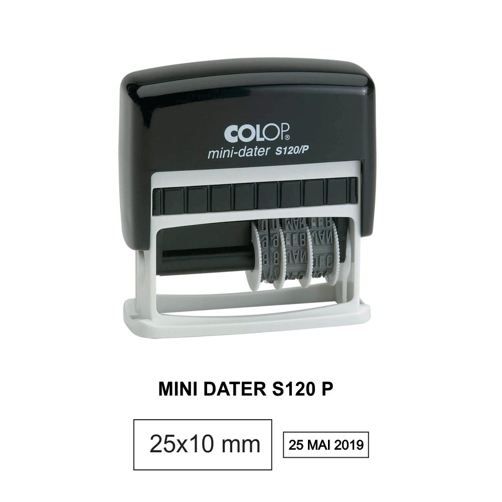 Ștampilă Mini Dater S120P