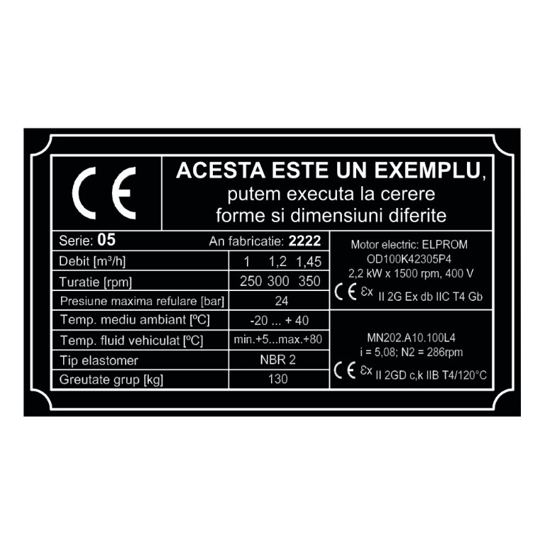Aluminum Engraving