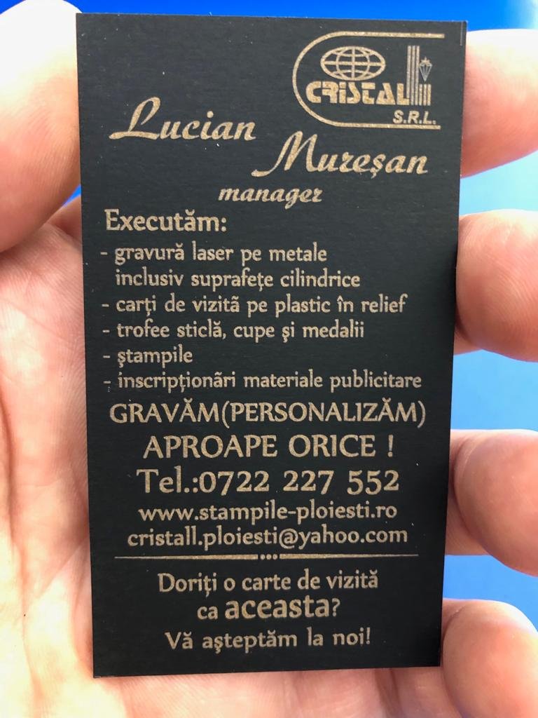 Engraved Business Cards