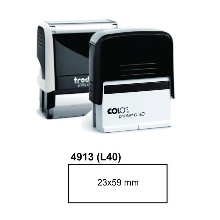 L40/T4913 Rectangular Stamp