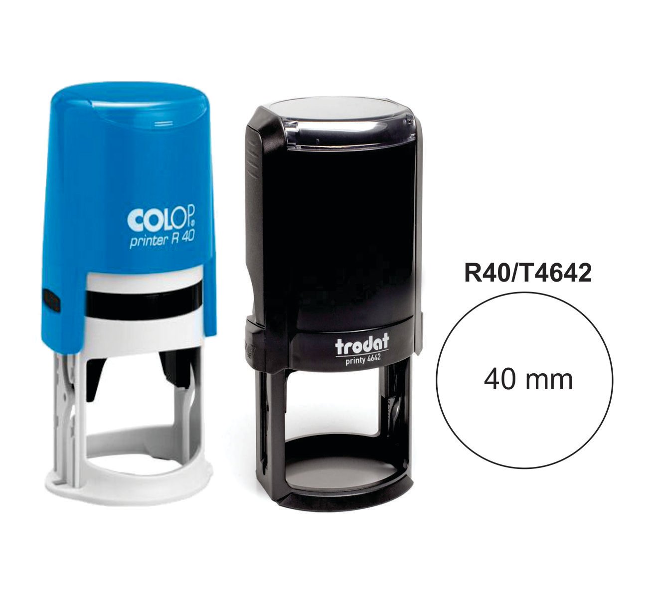 R40 Round Stamp