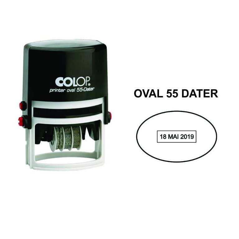 Oval 55 Dater Stamp