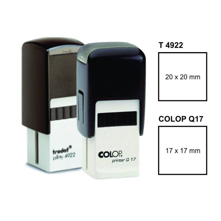 Q17/T4922 Square Stamp